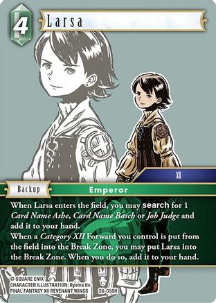 Larsa (26-058H) - Gunslinger in the Abyss Foil