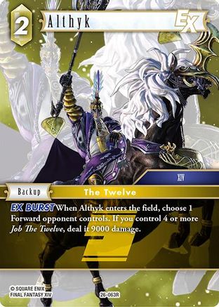 Althyk EX (26-063R) - Gunslinger in the Abyss Foil