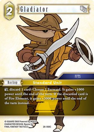 Gladiator (26-068C) - Gunslinger in the Abyss Foil