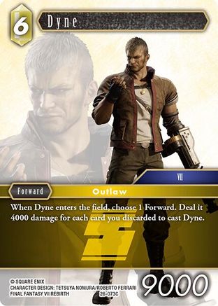Dyne (26-073C) - Gunslinger in the Abyss Foil