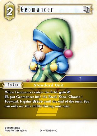 Geomancer (26-079C/15-080C) - Gunslinger in the Abyss