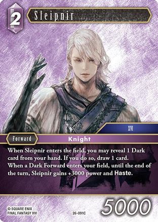 Sleipnir (26-091C) - Gunslinger in the Abyss Foil