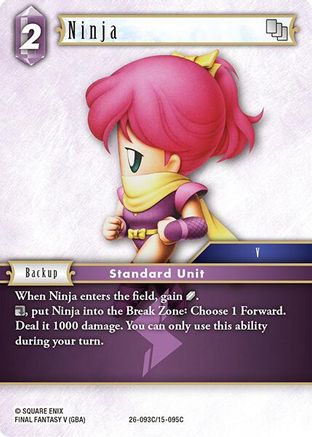 Ninja (26-093C/15-095C) - Gunslinger in the Abyss