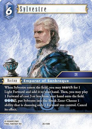 Sylvestre (26-110R) - Gunslinger in the Abyss Foil