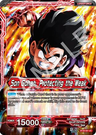 Son Gohan // Son Gohan, Protecting the Weak (PRISMATIC CLASH) Foil