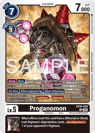 Proganomon (EX10-032) - Sinister Order