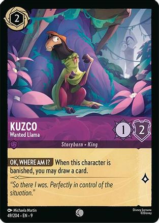 Kuzco - Wanted Llama (49/204) - Fabled