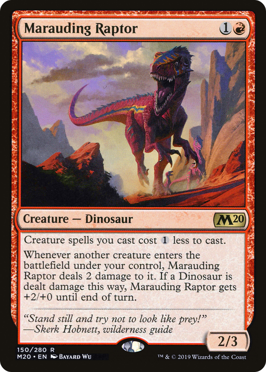 Marauding Raptor (M20-150) - Core Set 2020
