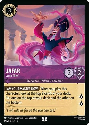 Jafar - Lamp Thief (59/204) - Fabled