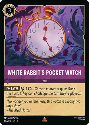 White Rabbit's Pocket Watch (66/204) - Fabled