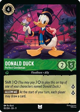Donald Duck - Perfect Gentleman (85/204) - Fabled