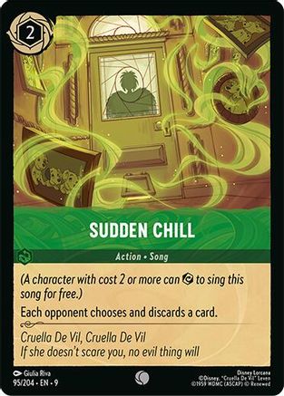 Sudden Chill (95/204) - Fabled Cold Foil