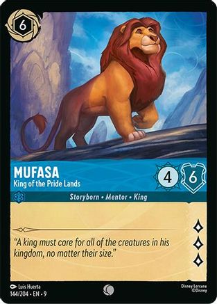 Mufasa - King of the Pride Lands (144/204) - Fabled