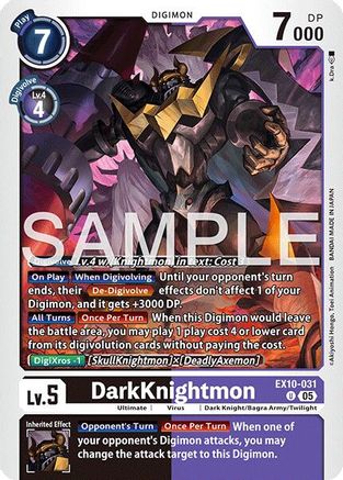 DarkKnightmon (EX10-031) - Sinister Order