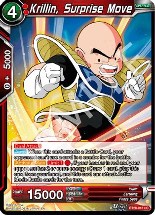 Krillin, Surprise Move (PRISMATIC CLASH)