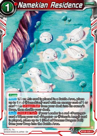 Namekian Residence (PRISMATIC CLASH) Foil