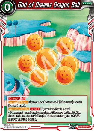 God of Dreams Dragon Ball (PRISMATIC CLASH)