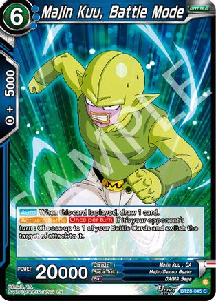 Majin Kuu, Battle Mode (PRISMATIC CLASH) Foil