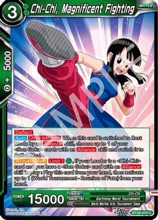 Chi-Chi, Magnificent Fighting (PRISMATIC CLASH) Foil
