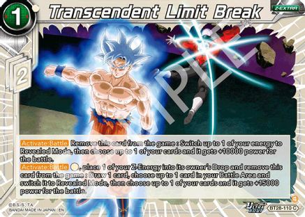 Transcendent Limit Break (PRISMATIC CLASH)