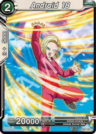 Android 18 (PRISMATIC CLASH) Foil