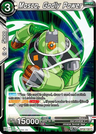 Mosco, Godly Power (PRISMATIC CLASH) Foil
