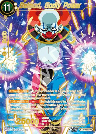Belmod, Godly Power (SPR) (PRISMATIC CLASH) Foil