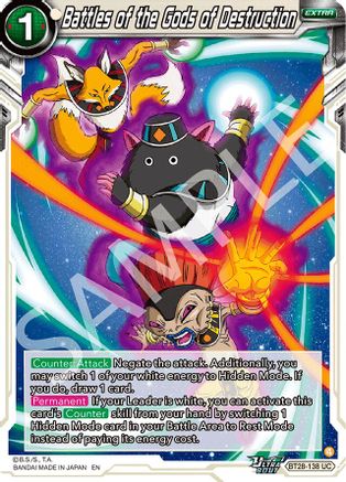 Battles of the Gods of Destruction (PRISMATIC CLASH) Foil