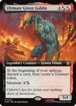 Ultimate Green Goblin (Extended Art) (SPM-276) - Marvel's Spider-Man