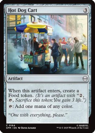 Hot Dog Cart (SPM-164) - Marvel's Spider-Man Foil
