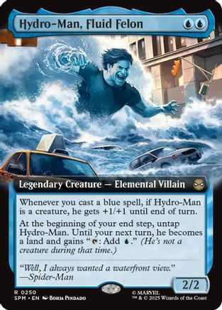 Hydro-Man, Fluid Felon (Extended Art) (SPM-250) - Marvel's Spider-Man
