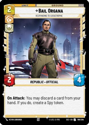 Bail Organa - Responding to Catastrophe (198/264) - Secrets of Power