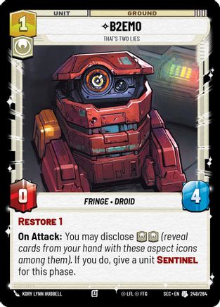 B2EMO - That's Two Lies (248/264) - Secrets of Power