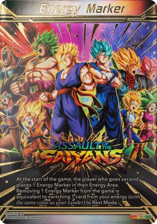 Energy Marker - Assault of the Saiyans (M-20) (PRISMATIC CLASH) Foil