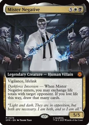 Mister Negative (Extended Art) (SPM-274) - Marvel's Spider-Man Foil