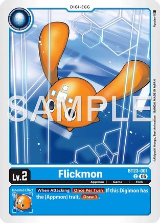 Flickmon (BT23-001) - Hackers' Slumber