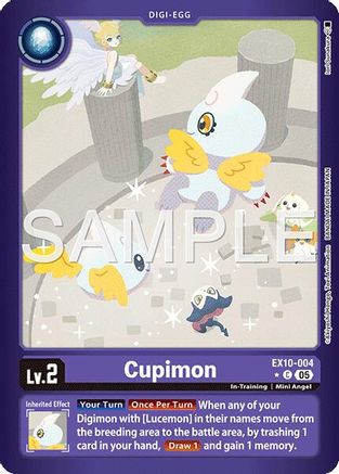 Cupimon (Limited Foil) (EX10-004) - Sinister Order Foil