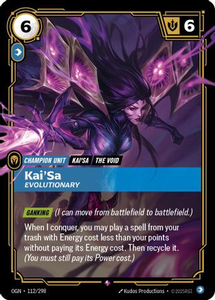 Kai'Sa - Evolutionary (112/298) - Origins