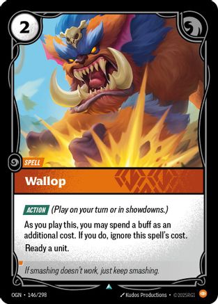 Wallop (146/298) - Origins