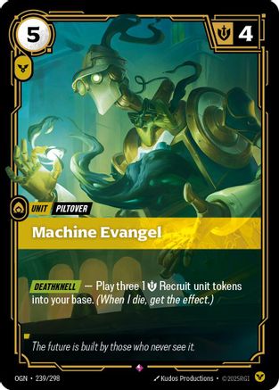 Machine Evangel (239/298) - Origins
