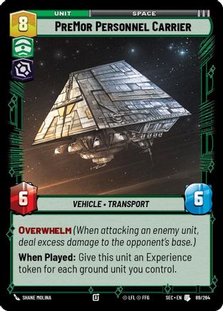PreMor Personnel Carrier (89/264) - Secrets of Power