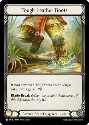 Tough Leather Boots (SUP003) - Super Slam
