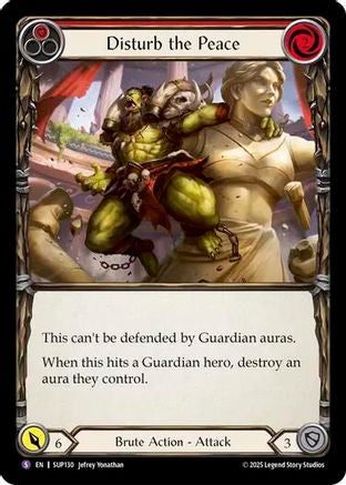 Disturb the Peace (SUP130) - Super Slam Rainbow Foil