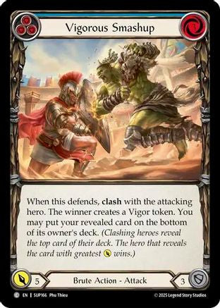 Vigorous Smashup (Blue) (SUP166) - Super Slam