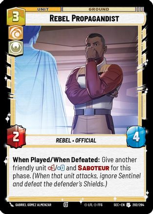 Rebel Propagandist (202/264) - Secrets of Power