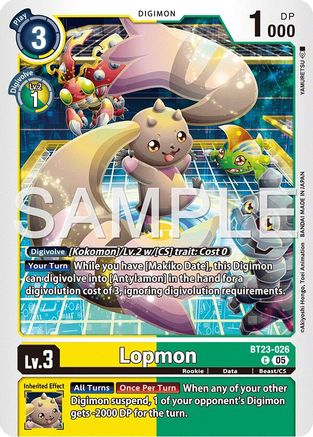 Lopmon (BT23-026) - Hackers' Slumber
