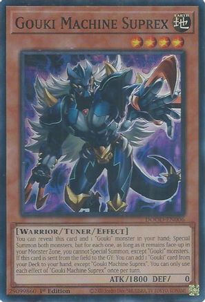yugioh gouki deck 2018 Gouki Machine Suprex (DOOD-EN006)