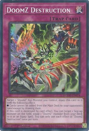 DoomZ Destruction (DOOD-EN074) - Doom of Dimensions 1st Edition