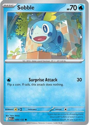 Sobble 039 ME01 Mega Evolution - Common