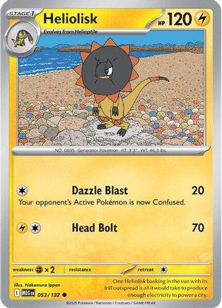 Heliolisk 053 ME01 Mega Evolution - Common